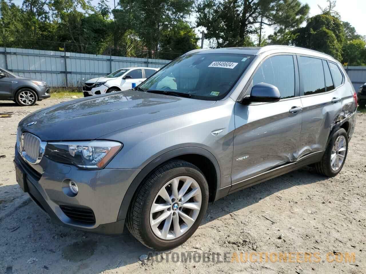 5UXWX9C59F0D60055 BMW X3 2015