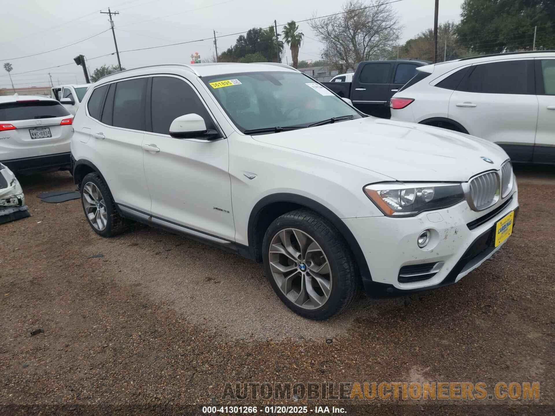 5UXWX9C59F0D60654 BMW X3 2015