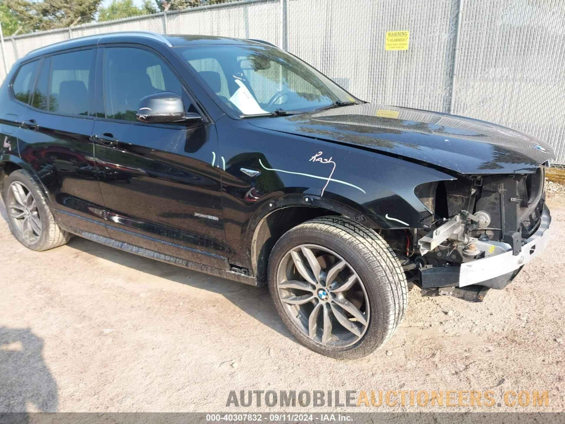 5UXWX9C59F0D62033 BMW X3 2015