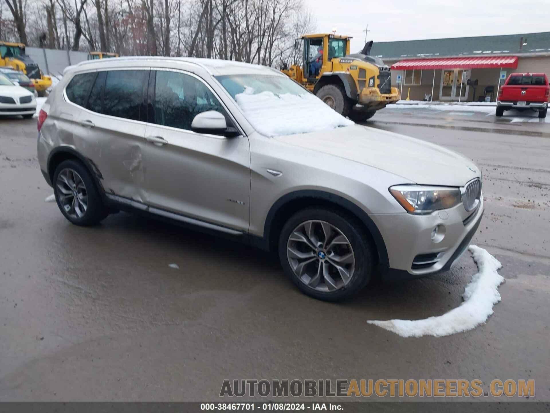 5UXWX9C59F0D62162 BMW X3 2015