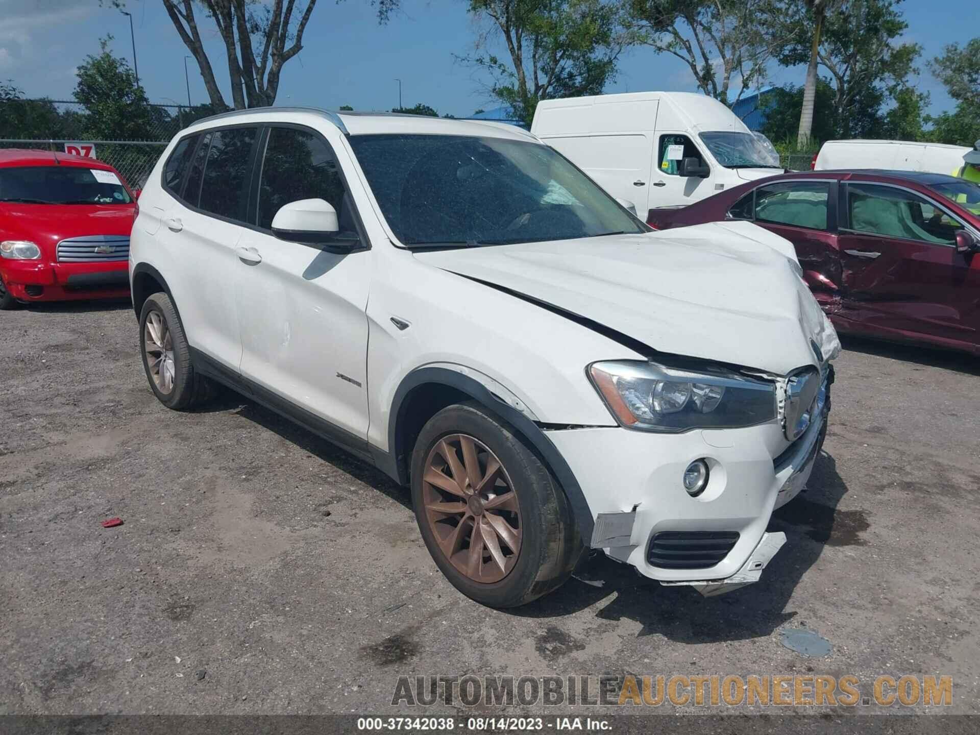 5UXWX9C59G0D63961 BMW X3 2016