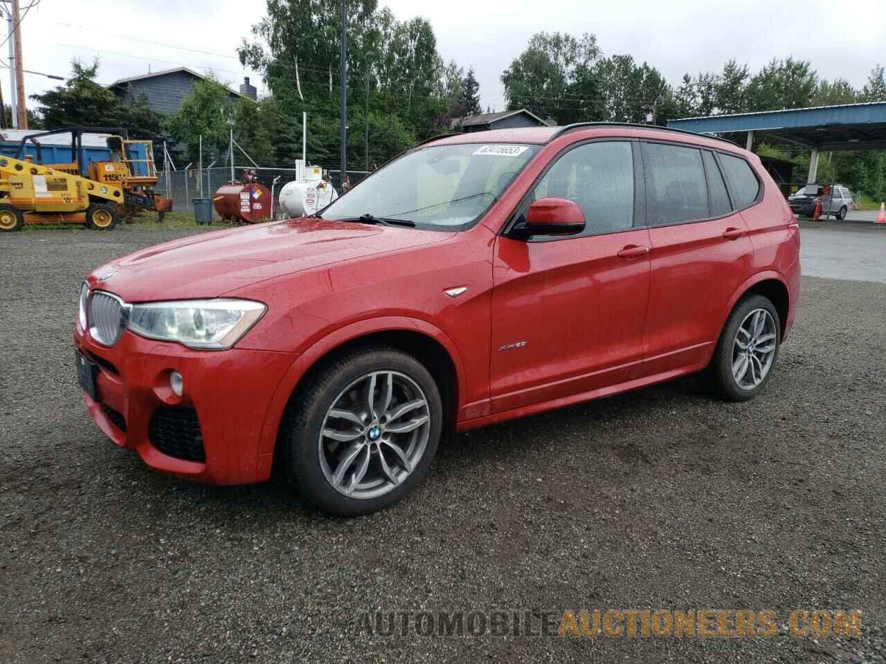 5UXWX9C59G0D65970 BMW X3 2016