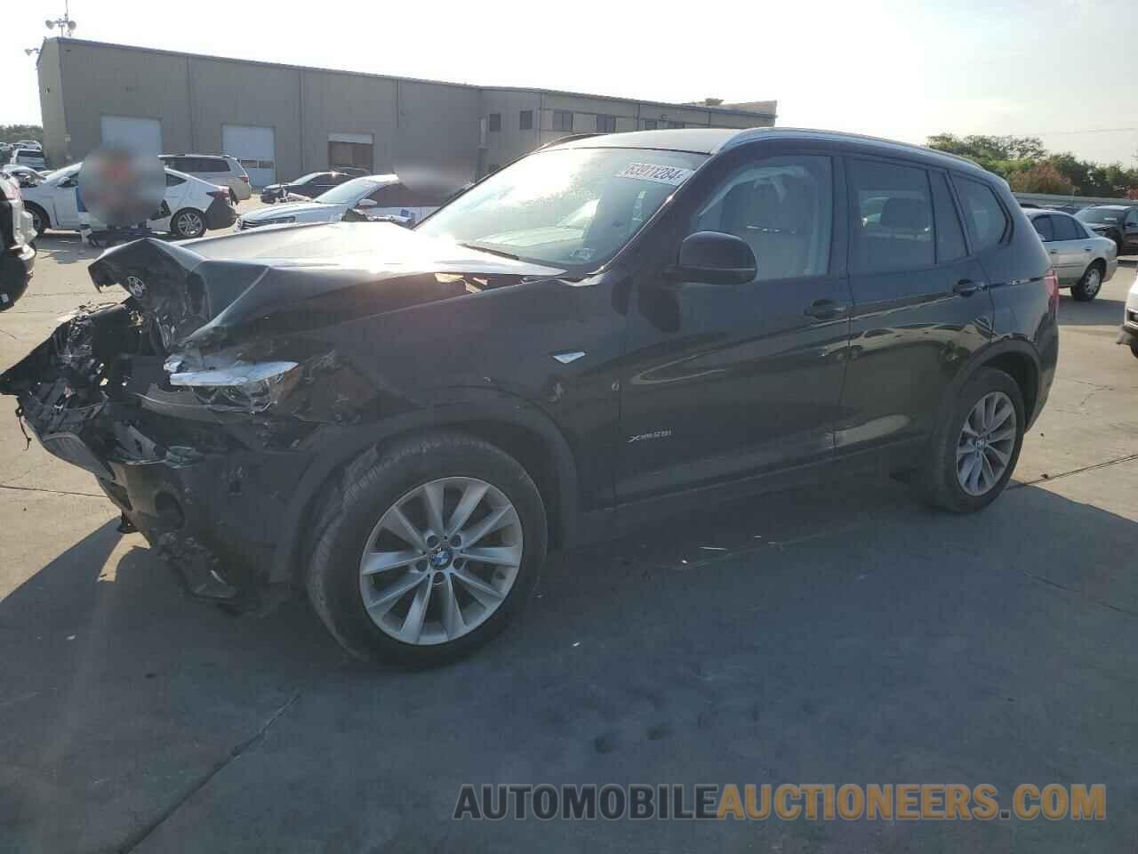 5UXWX9C59G0D66228 BMW X3 2016