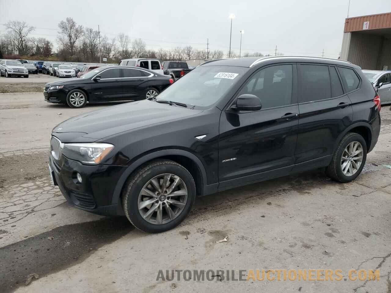 5UXWX9C59G0D67198 BMW X3 2016