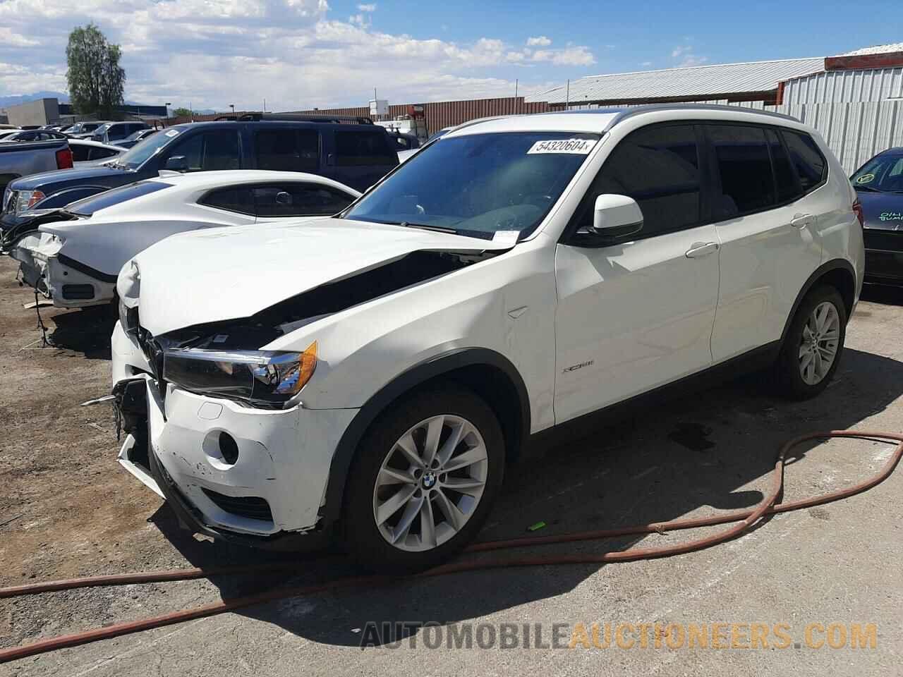 5UXWX9C59G0D69128 BMW X3 2016