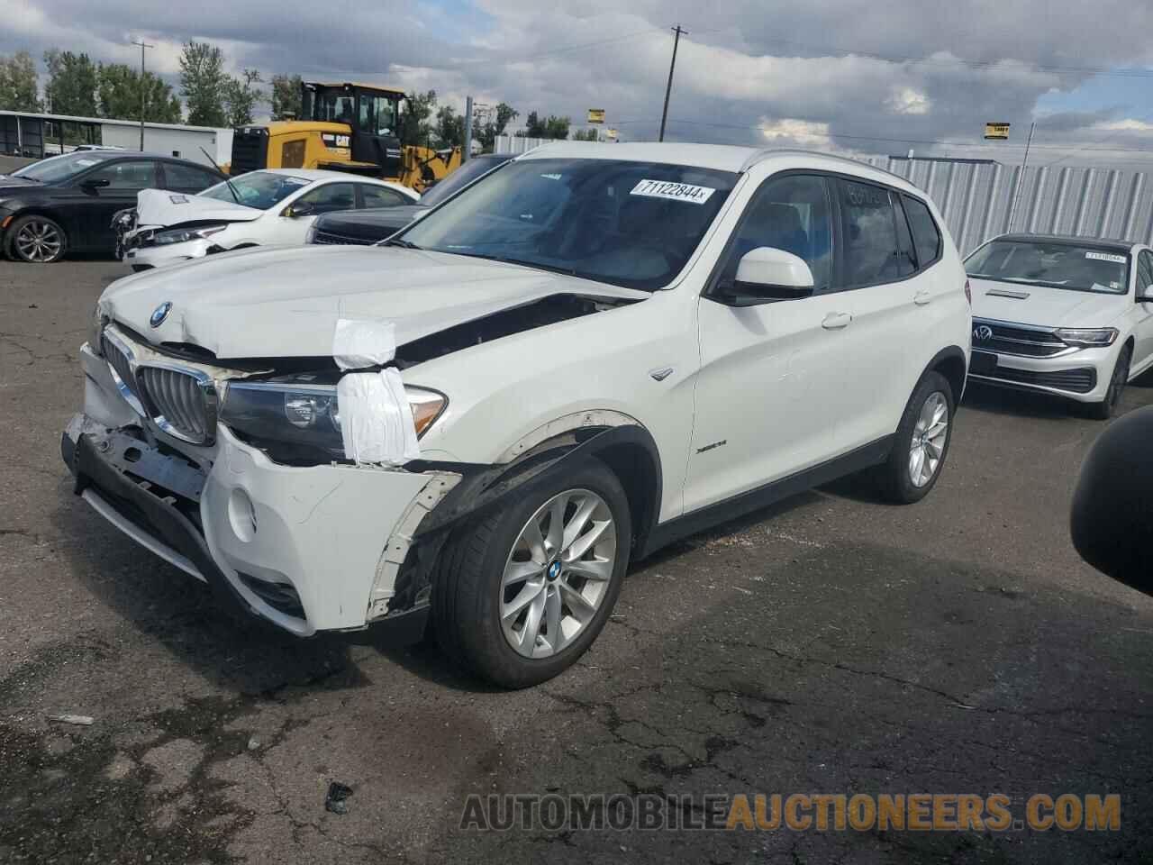 5UXWX9C59G0D69890 BMW X3 2016