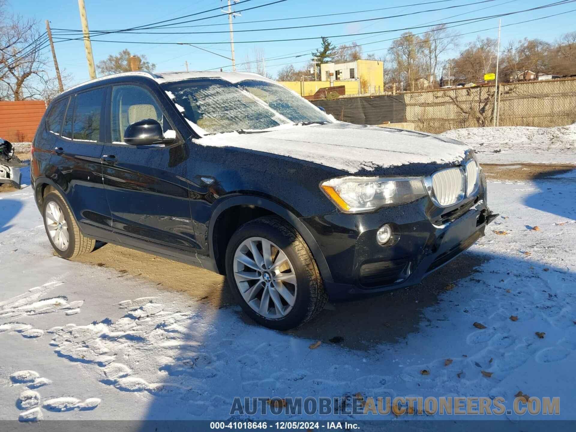 5UXWX9C59G0D71798 BMW X3 2016