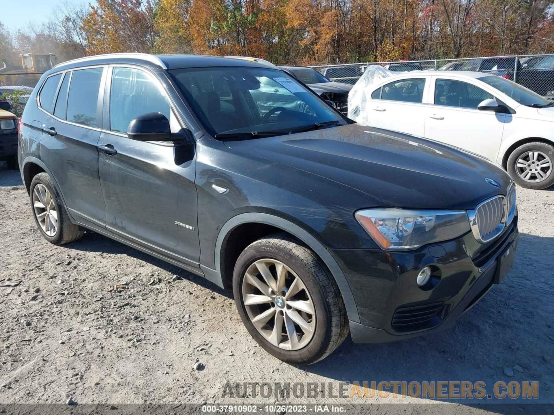 5UXWX9C59G0D72143 BMW X3 2016