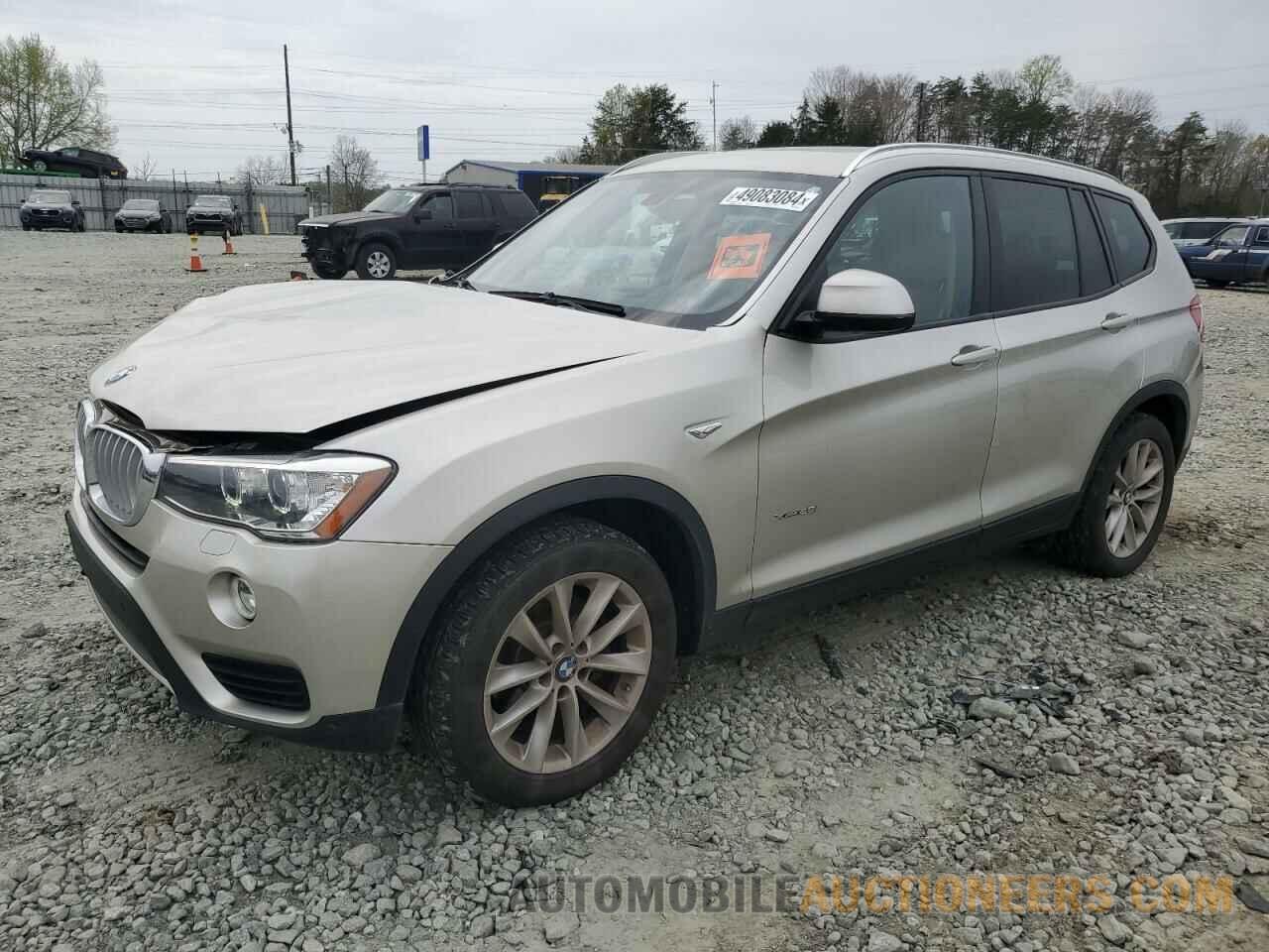 5UXWX9C59G0D72885 BMW X3 2016