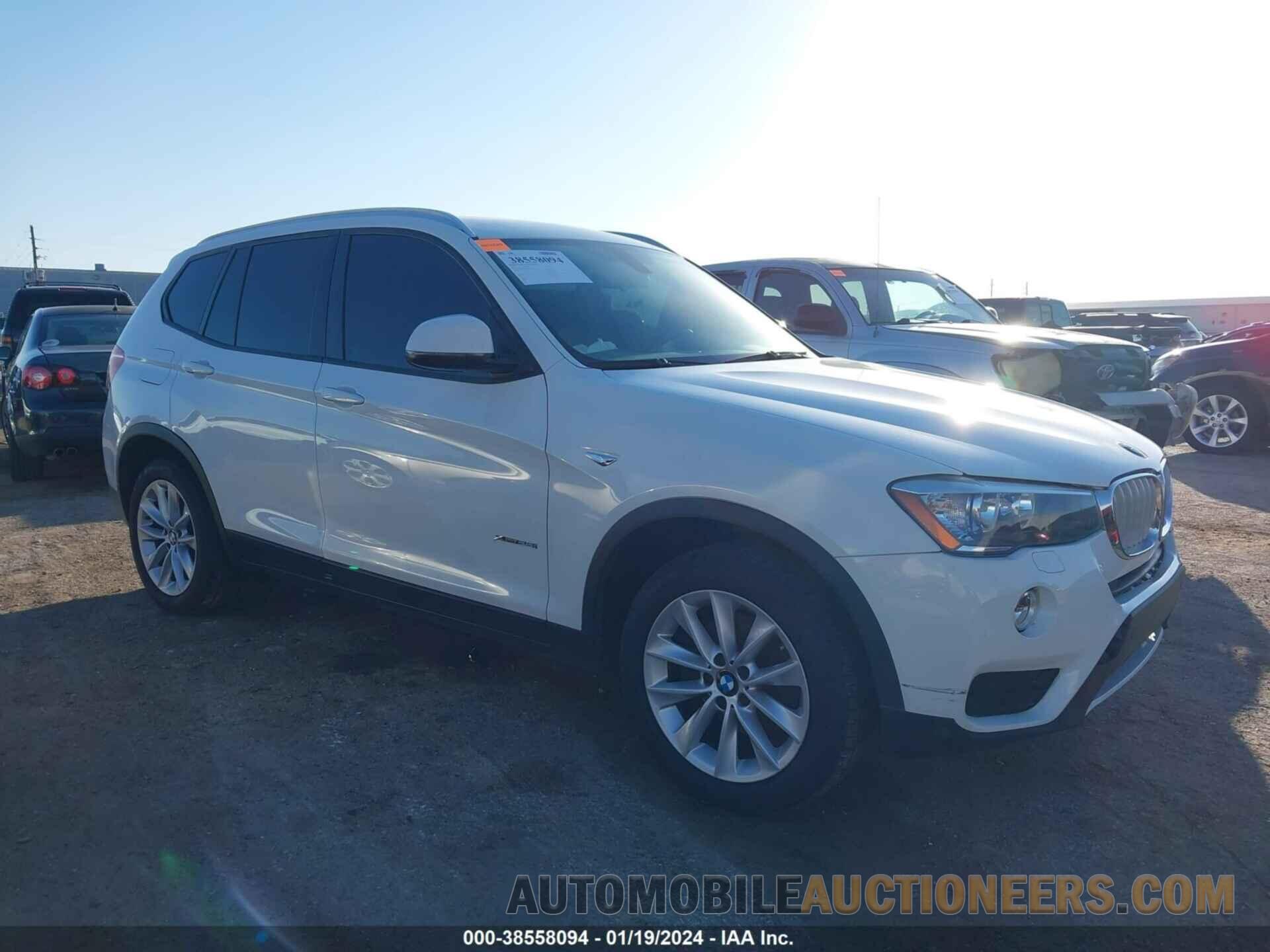 5UXWX9C59G0D73583 BMW X3 2016