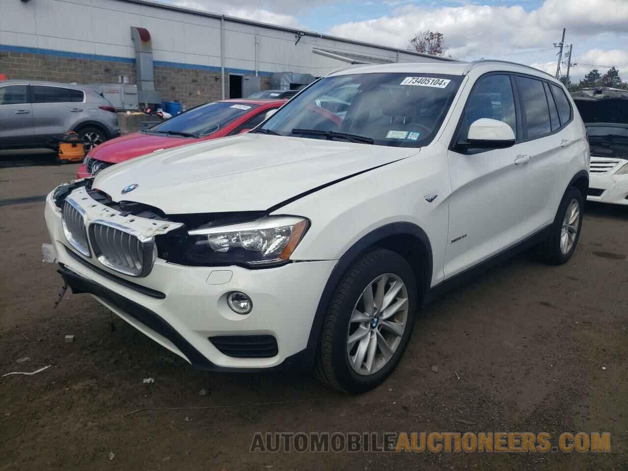 5UXWX9C59G0D76581 BMW X3 2016