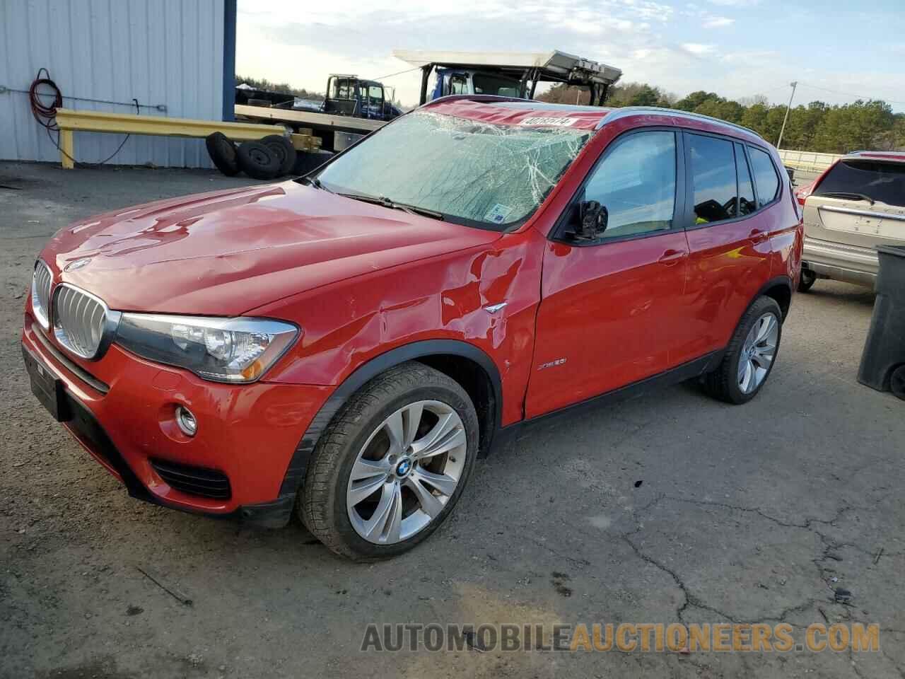 5UXWX9C59G0D80078 BMW X3 2016