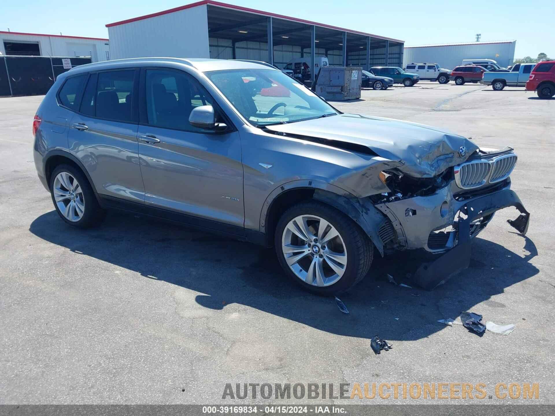 5UXWX9C59G0D81148 BMW X3 2016