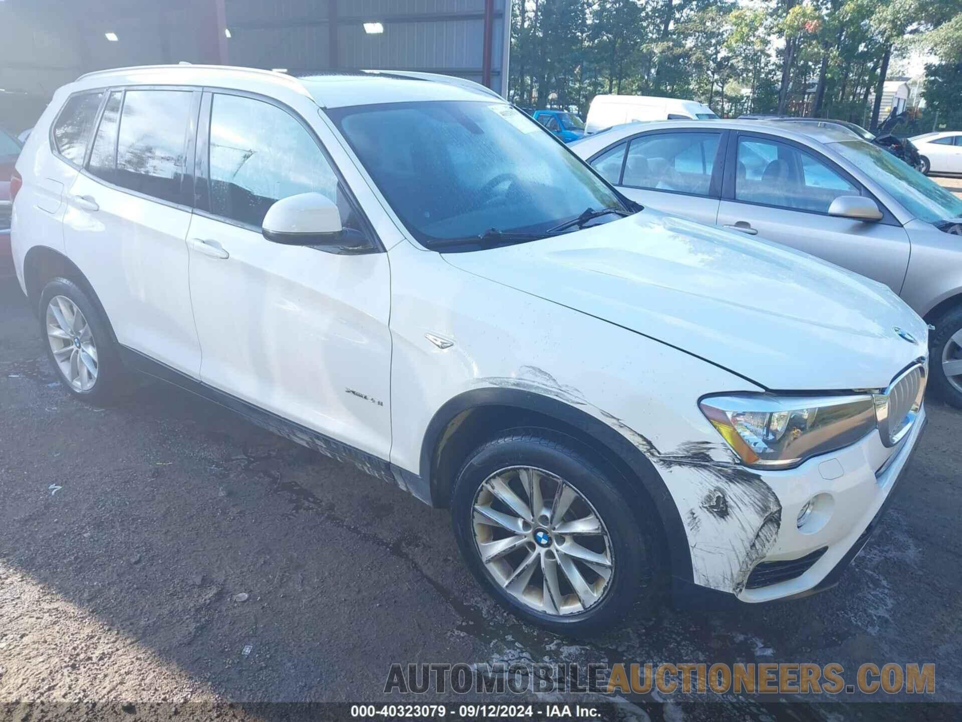 5UXWX9C59G0D81280 BMW X3 2016