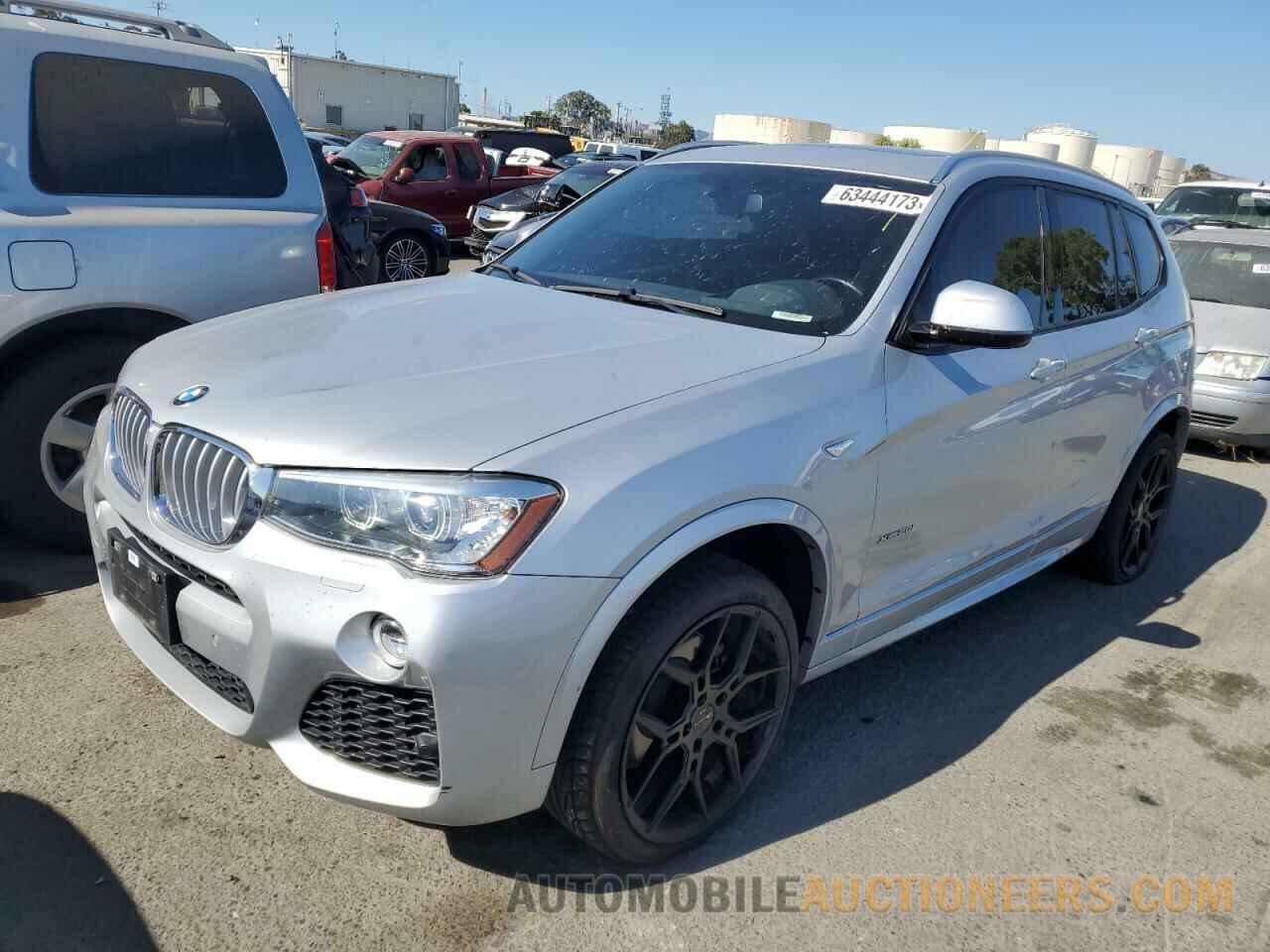 5UXWX9C59G0D82512 BMW X3 2016