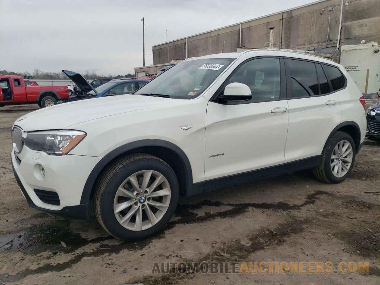 5UXWX9C59G0D82817 BMW X3 2016