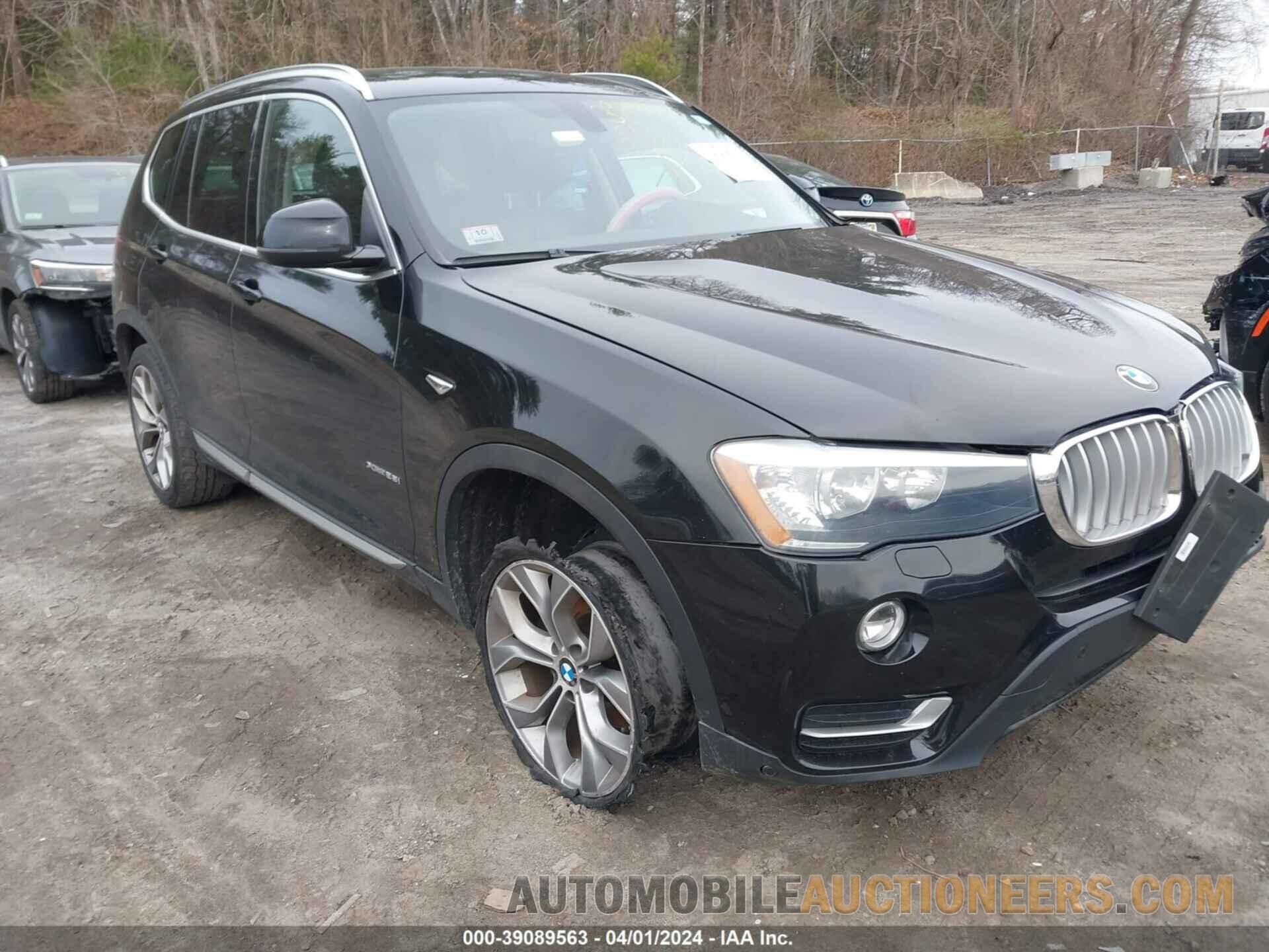 5UXWX9C59G0D88522 BMW X3 2016