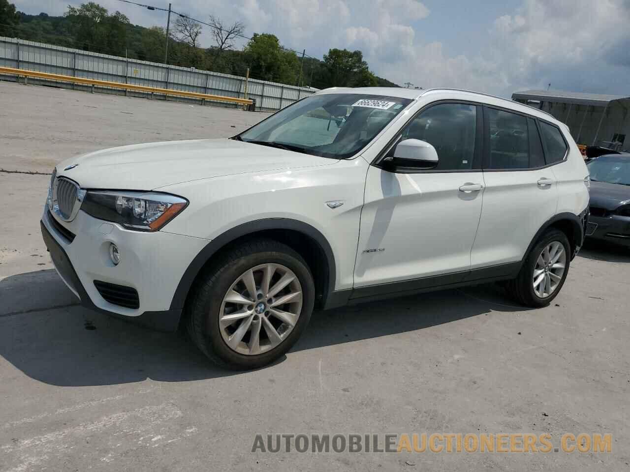 5UXWX9C59G0D91906 BMW X3 2016