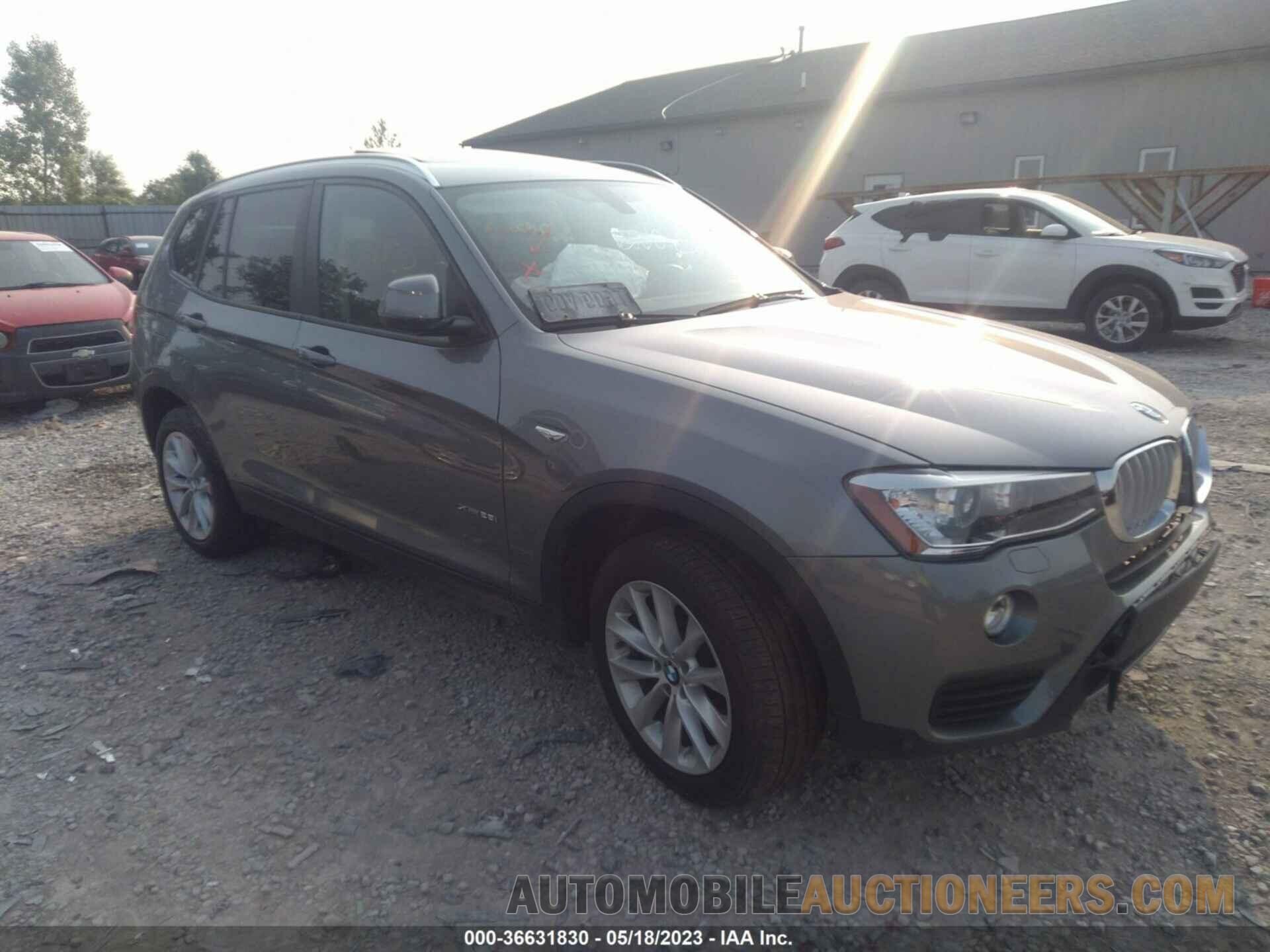 5UXWX9C59G0D92294 BMW X3 2016