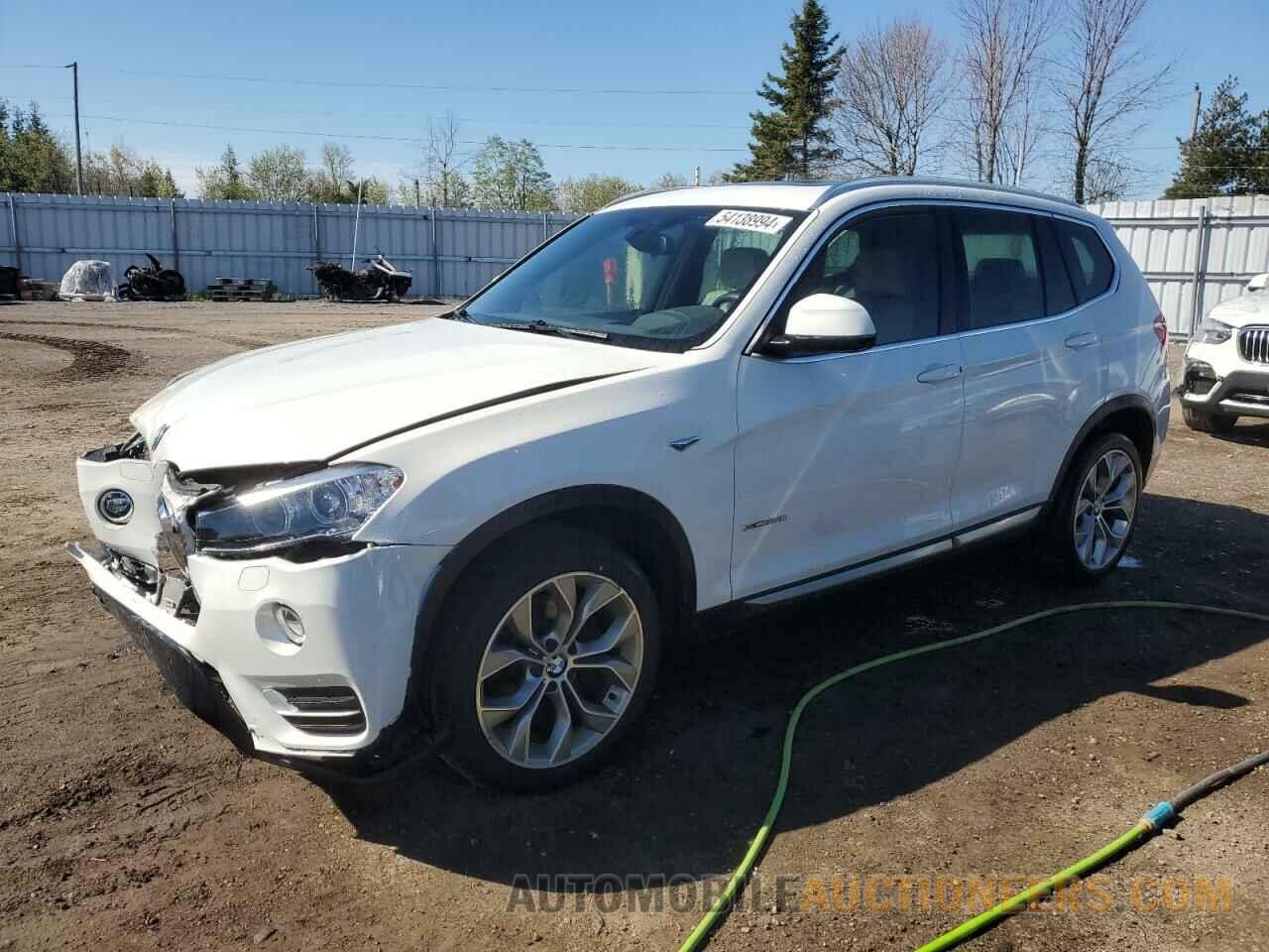 5UXWX9C59G0D93364 BMW X3 2016