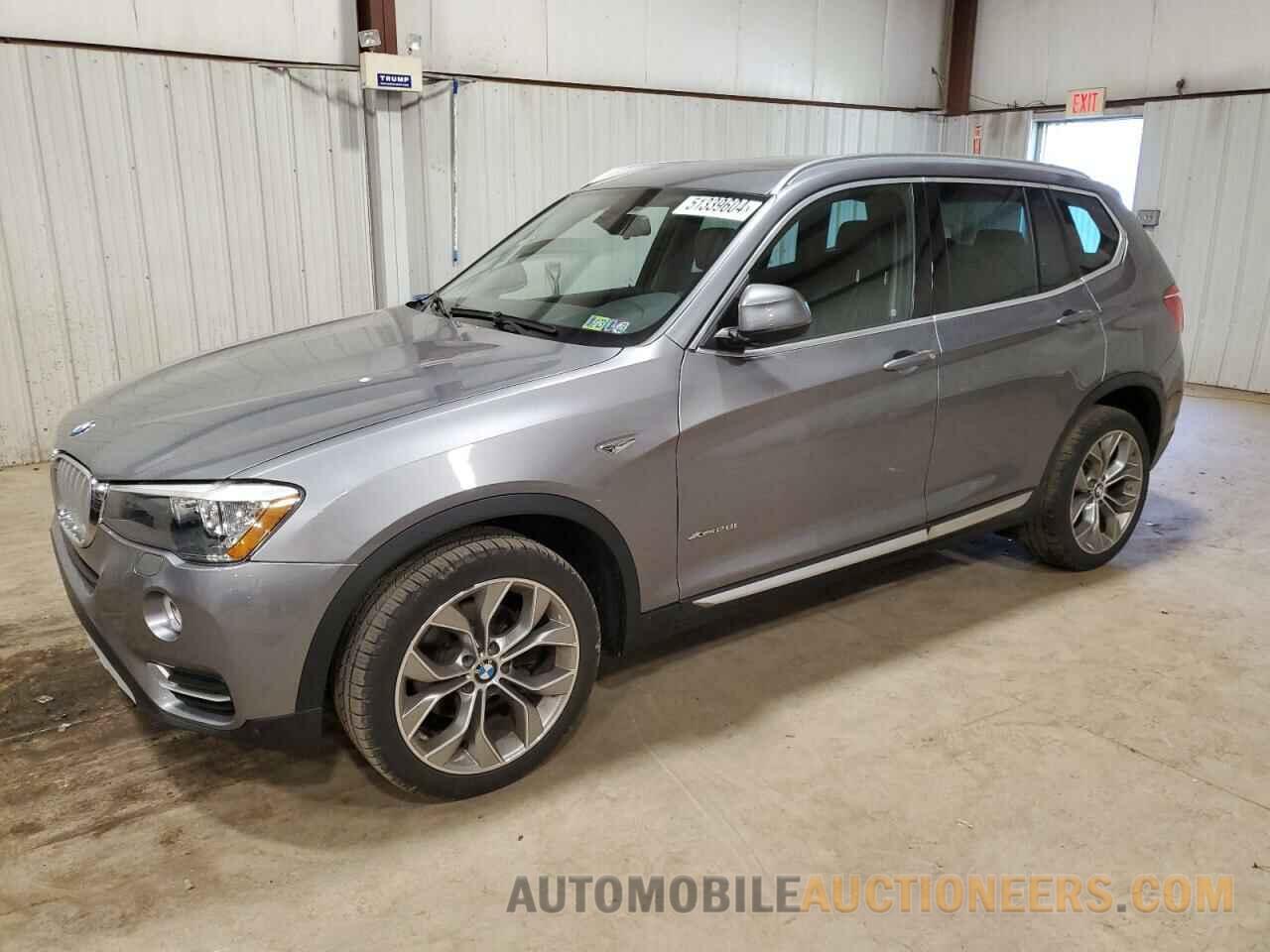 5UXWX9C59G0D94997 BMW X3 2016