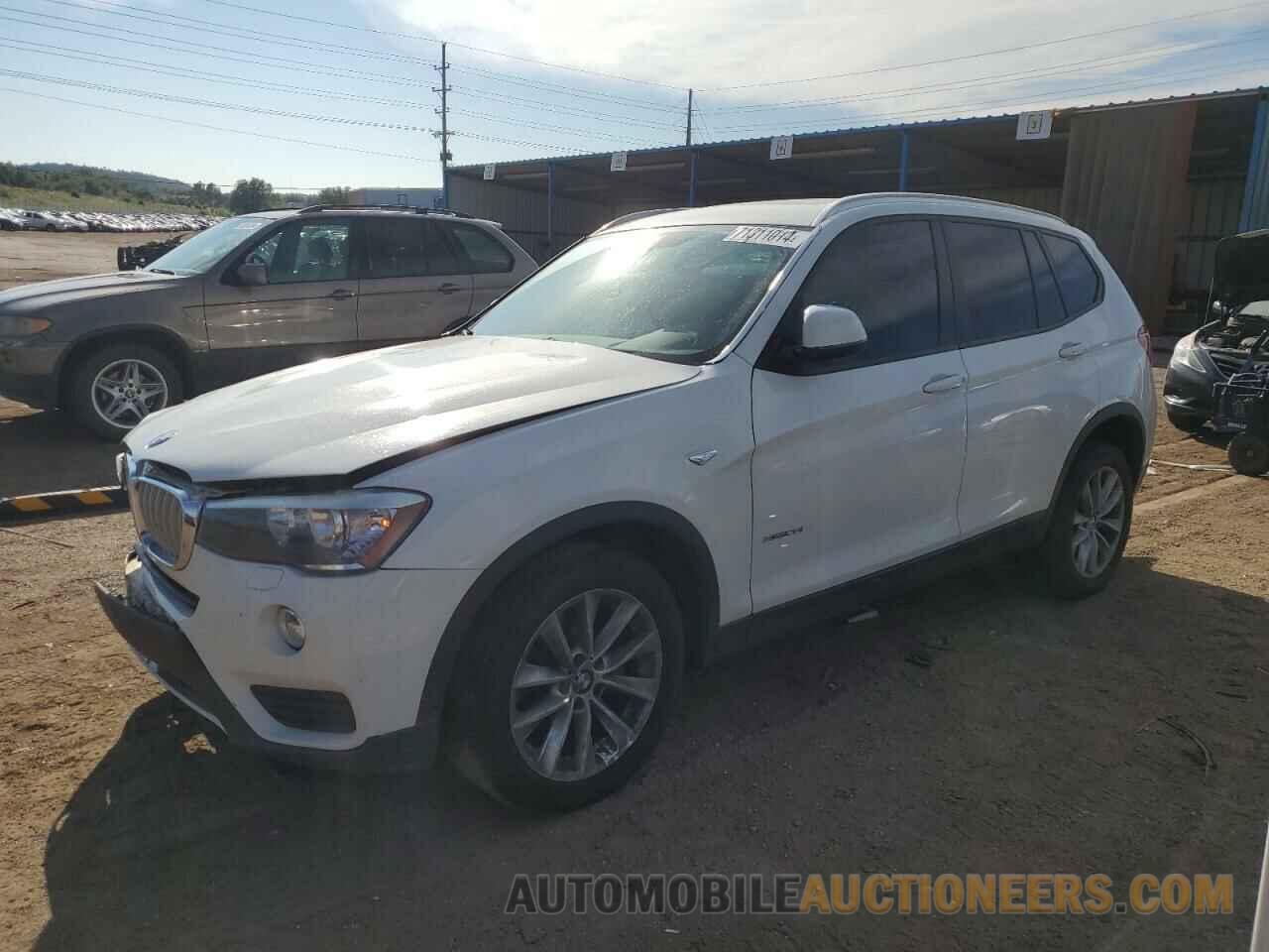 5UXWX9C59H0T00955 BMW X3 2017