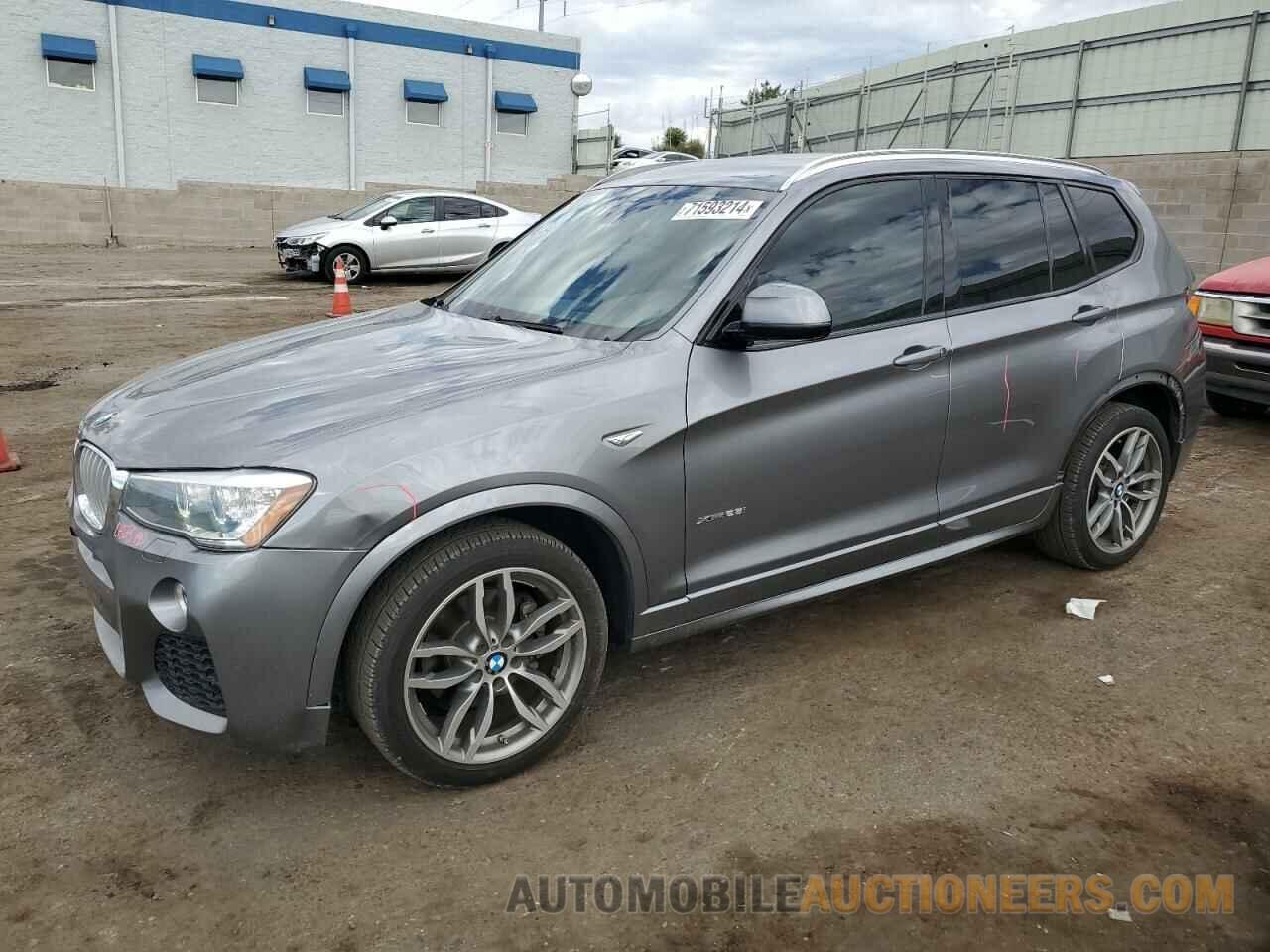 5UXWX9C59H0T05640 BMW X3 2017