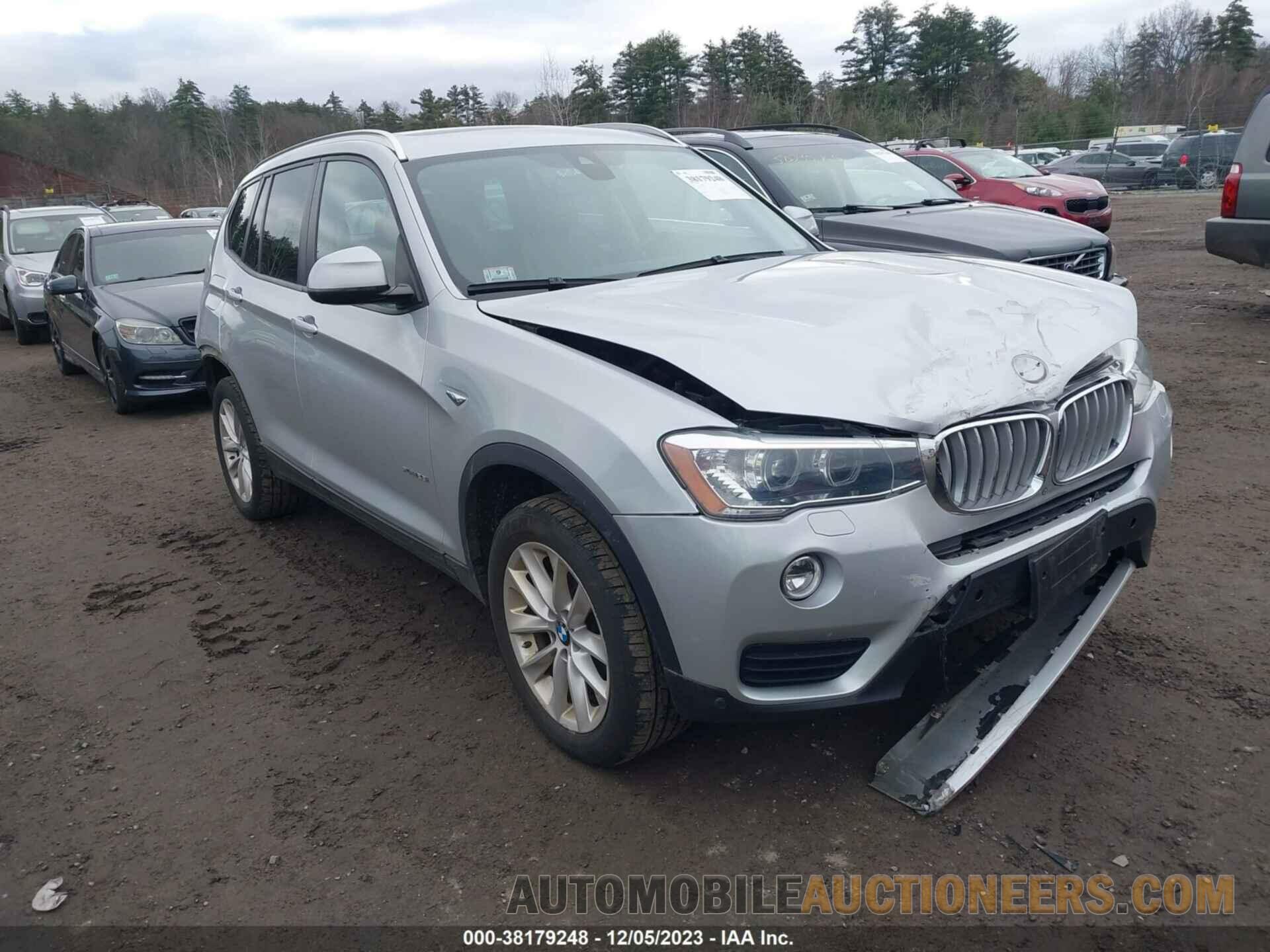 5UXWX9C59H0T06352 BMW X3 2017