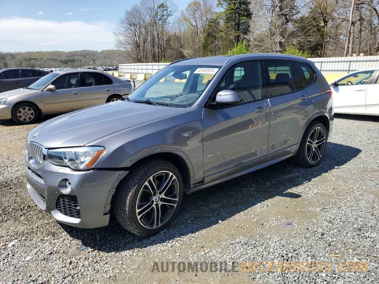 5UXWX9C59H0T07548 BMW X3 2017