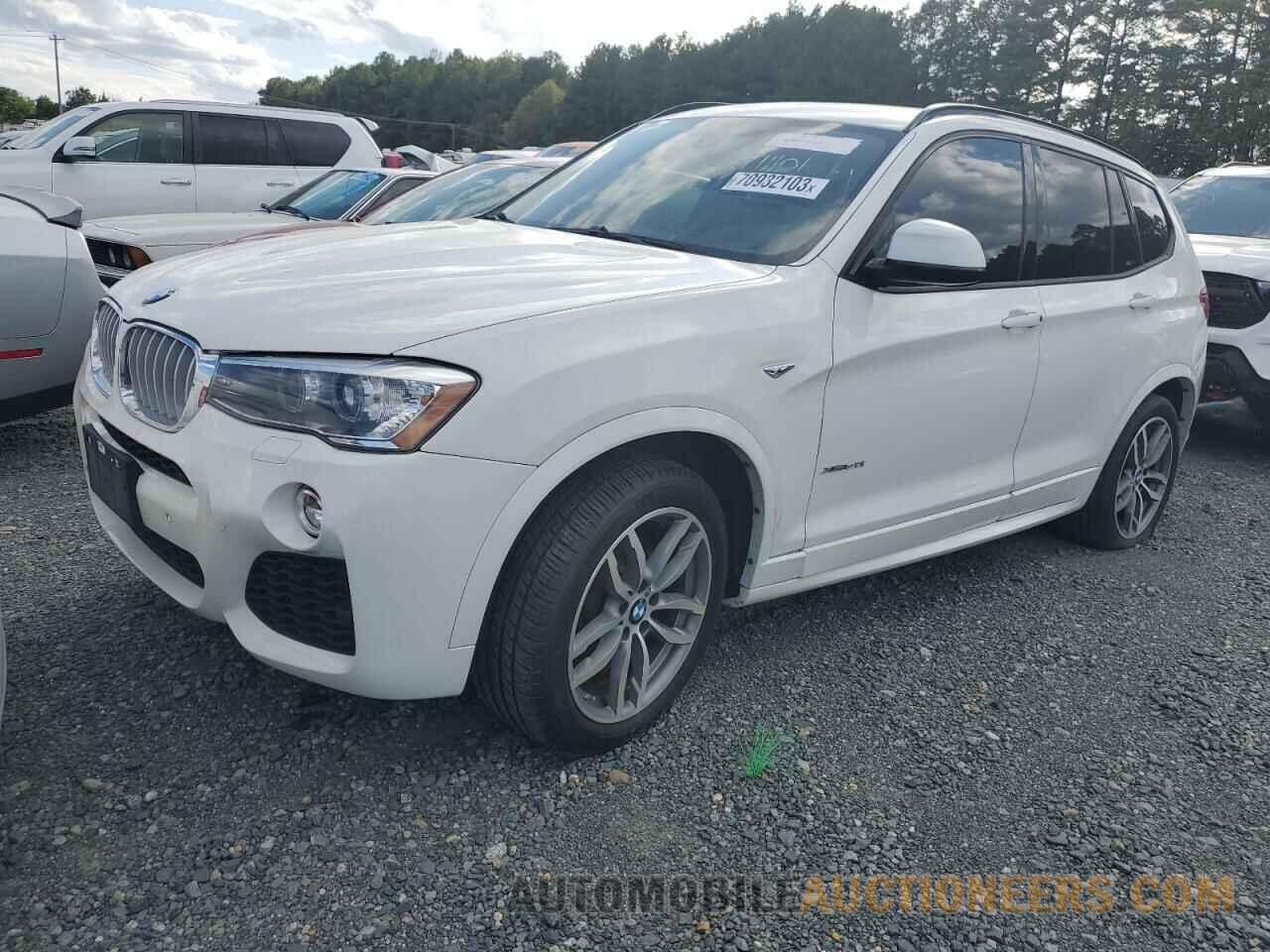 5UXWX9C59H0T11101 BMW X3 2017