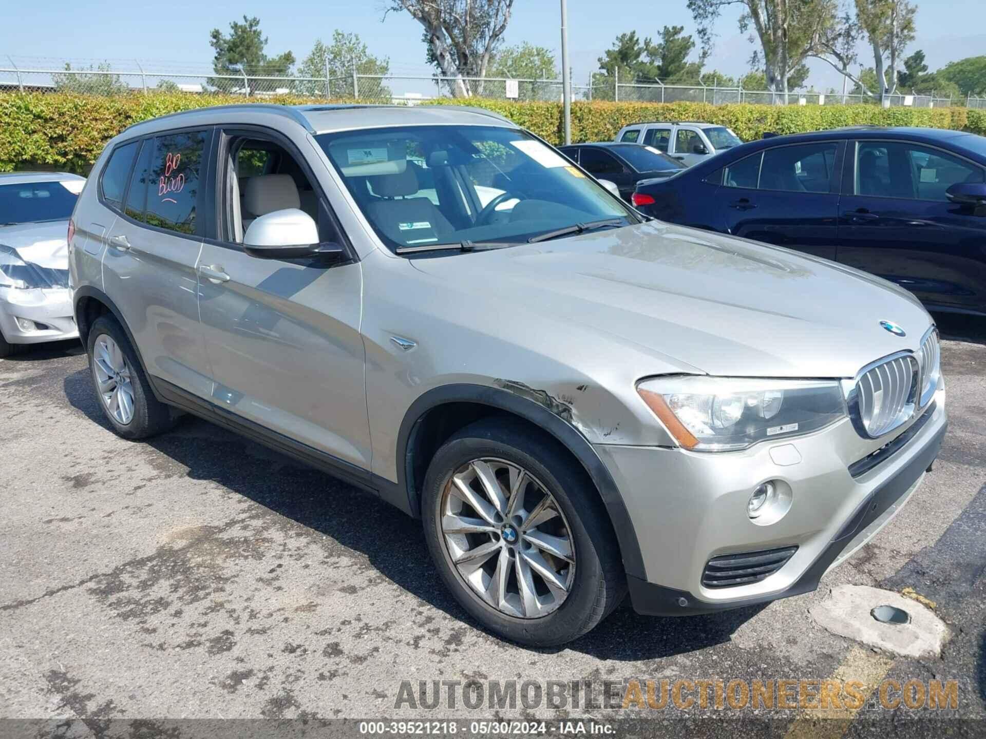 5UXWX9C59H0T12149 BMW X3 2017