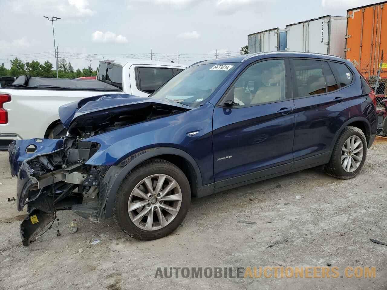 5UXWX9C59H0T14984 BMW X3 2017