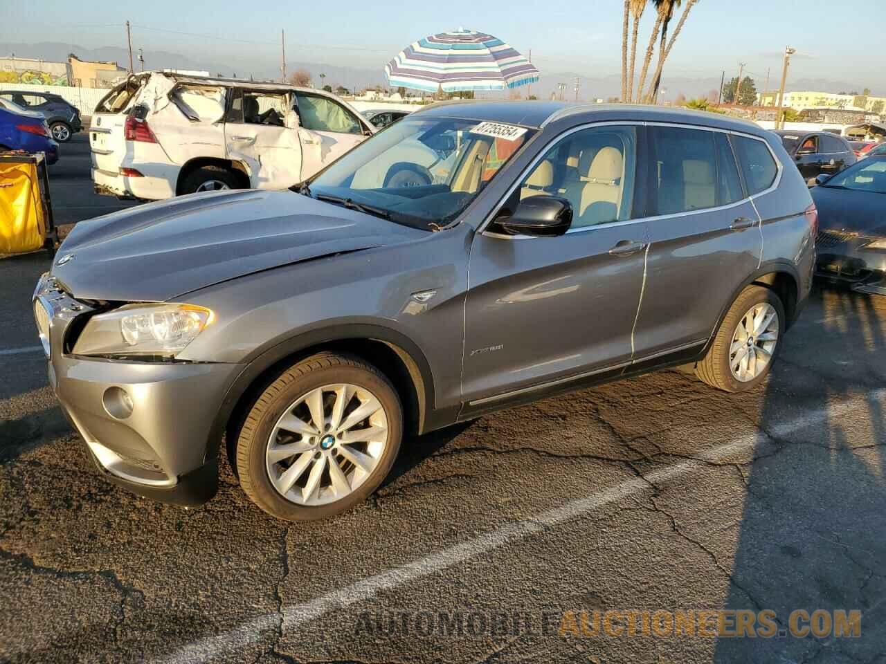 5UXWX9C5XE0D13549 BMW X3 2014