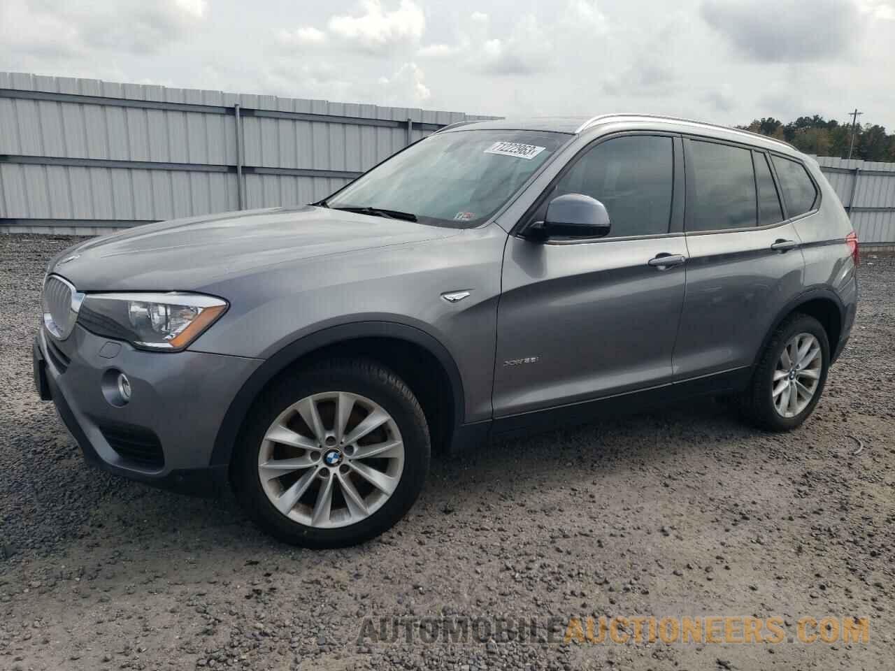 5UXWX9C5XF0D45323 BMW X3 2015