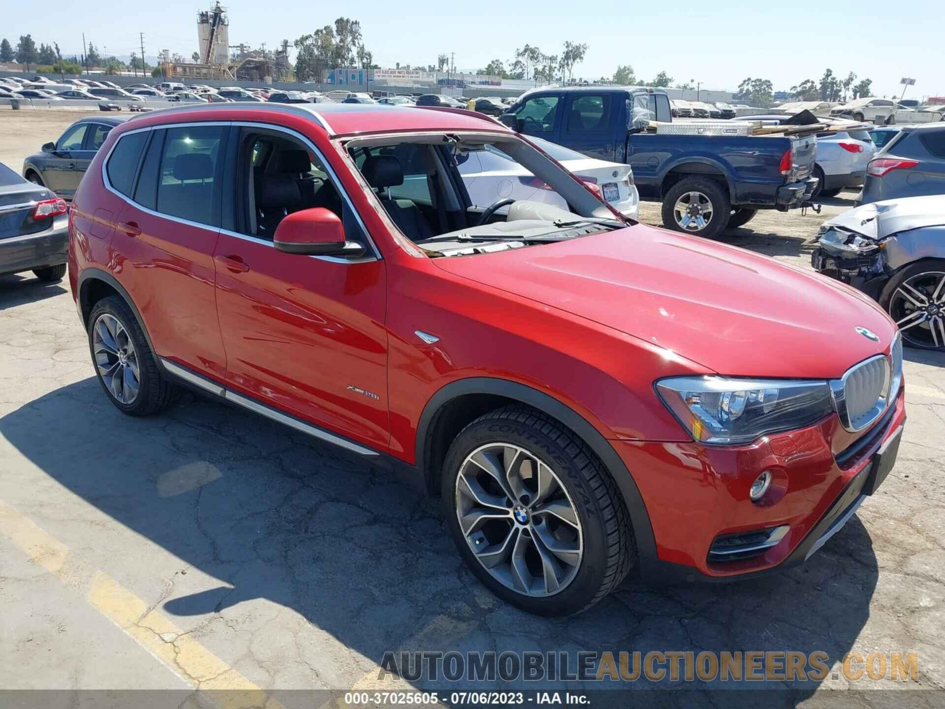 5UXWX9C5XF0D46780 BMW X3 2015