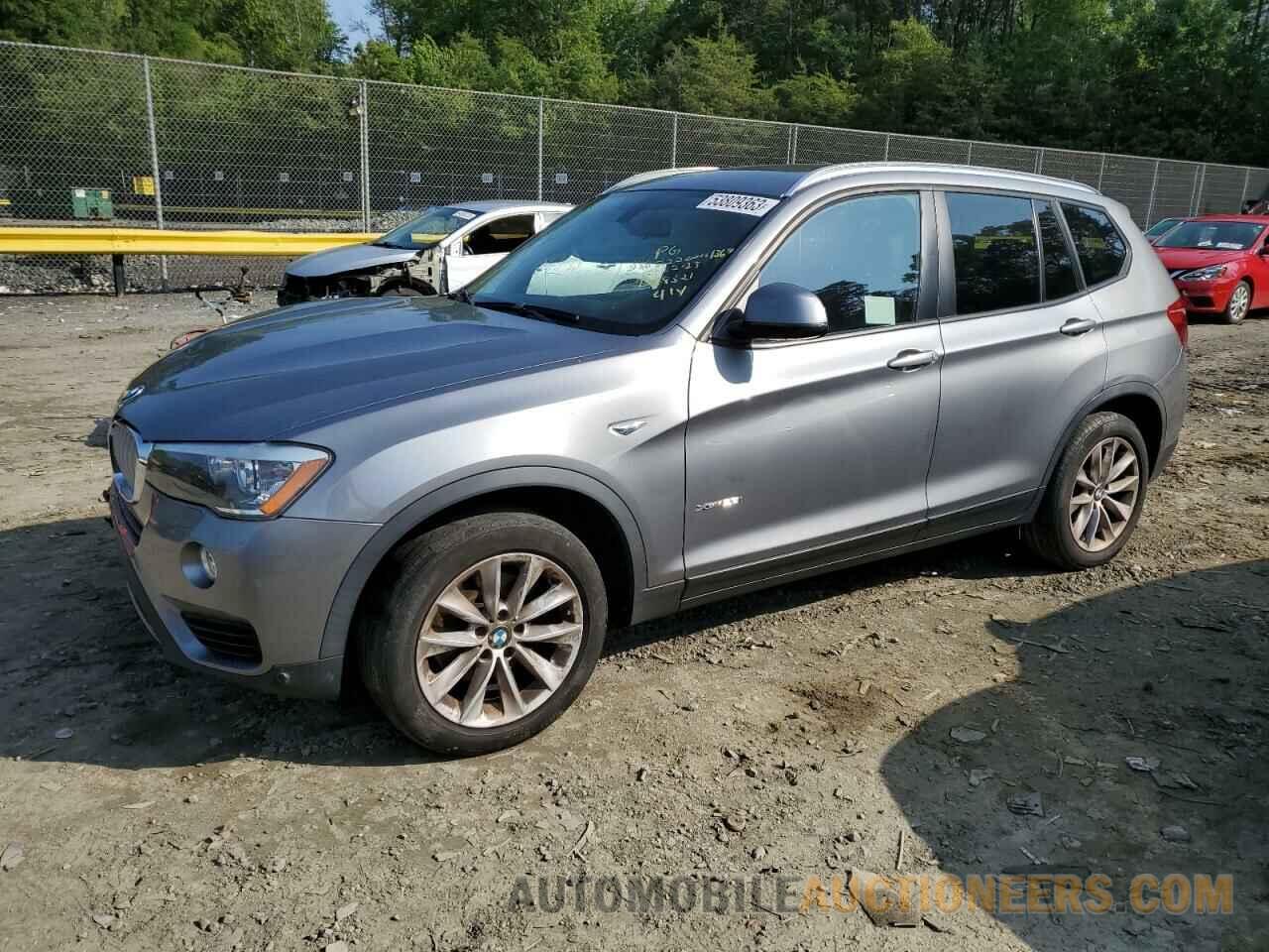 5UXWX9C5XF0D48321 BMW X3 2015