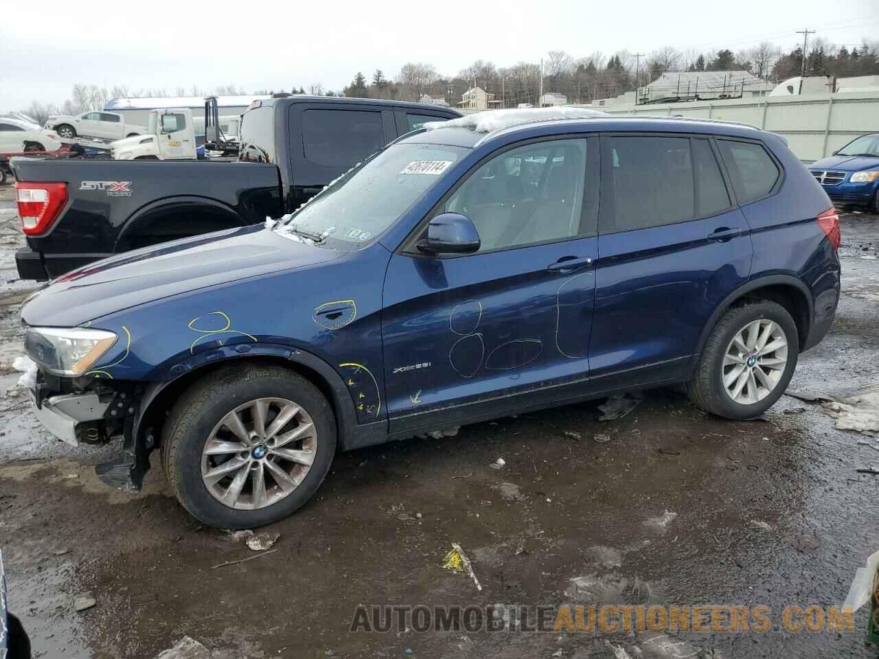 5UXWX9C5XF0D49730 BMW X3 2015