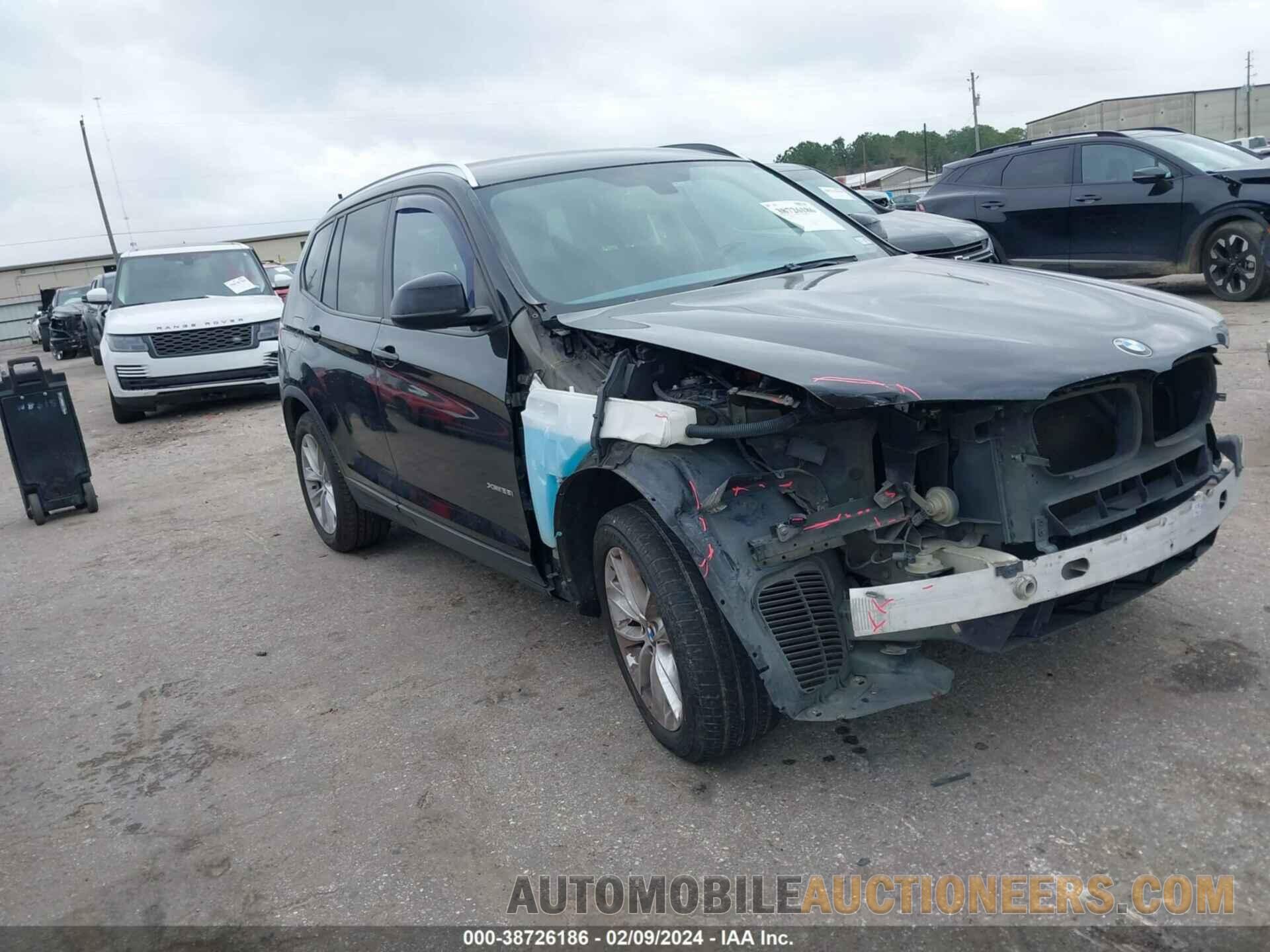 5UXWX9C5XF0D49856 BMW X3 2015