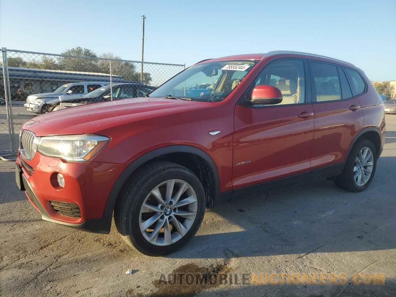 5UXWX9C5XF0D52529 BMW X3 2015