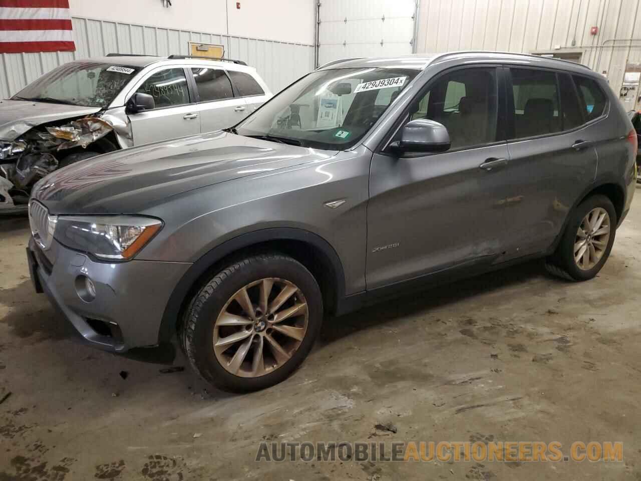 5UXWX9C5XF0D54491 BMW X3 2015