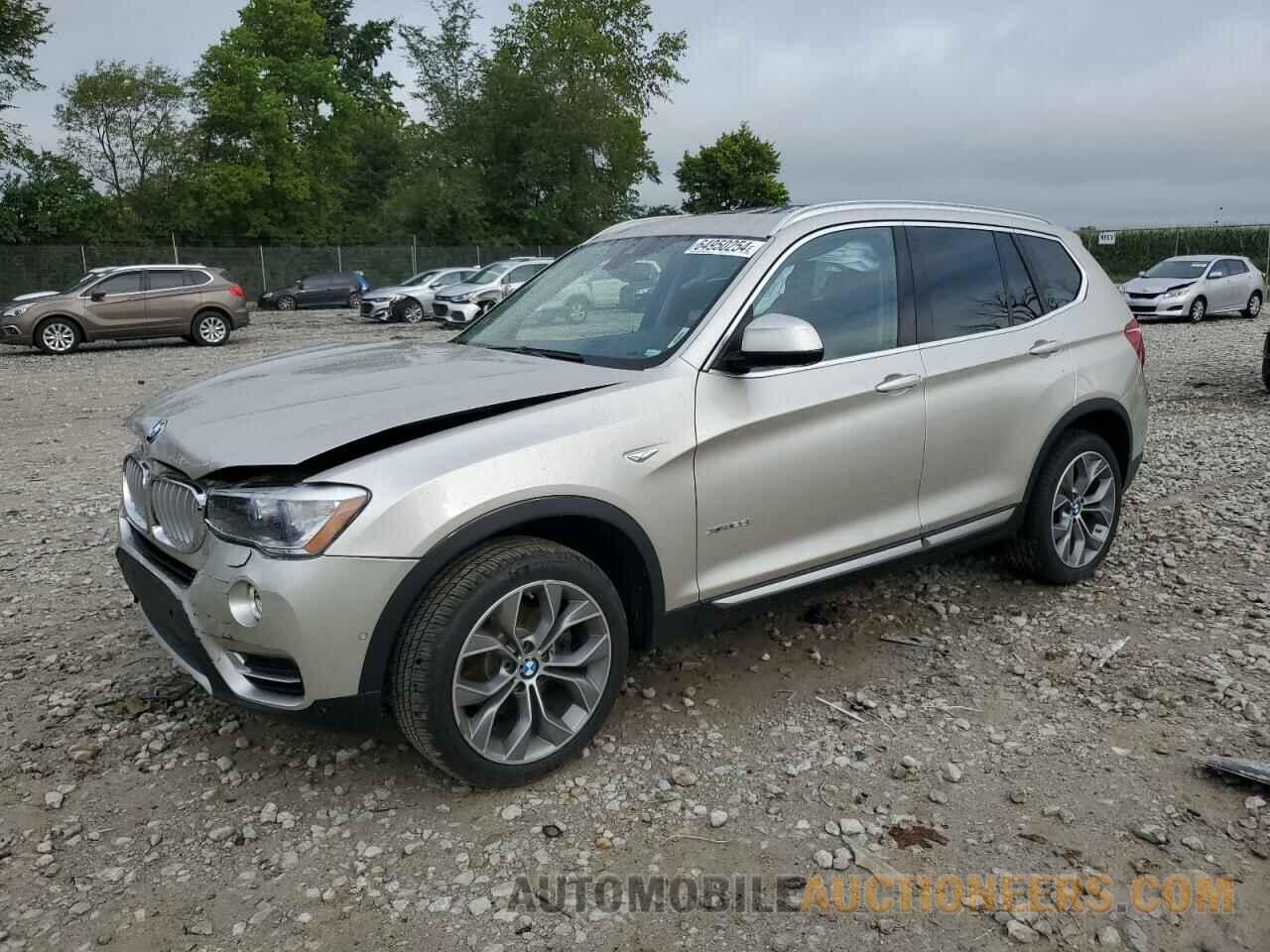 5UXWX9C5XF0D54507 BMW X3 2015