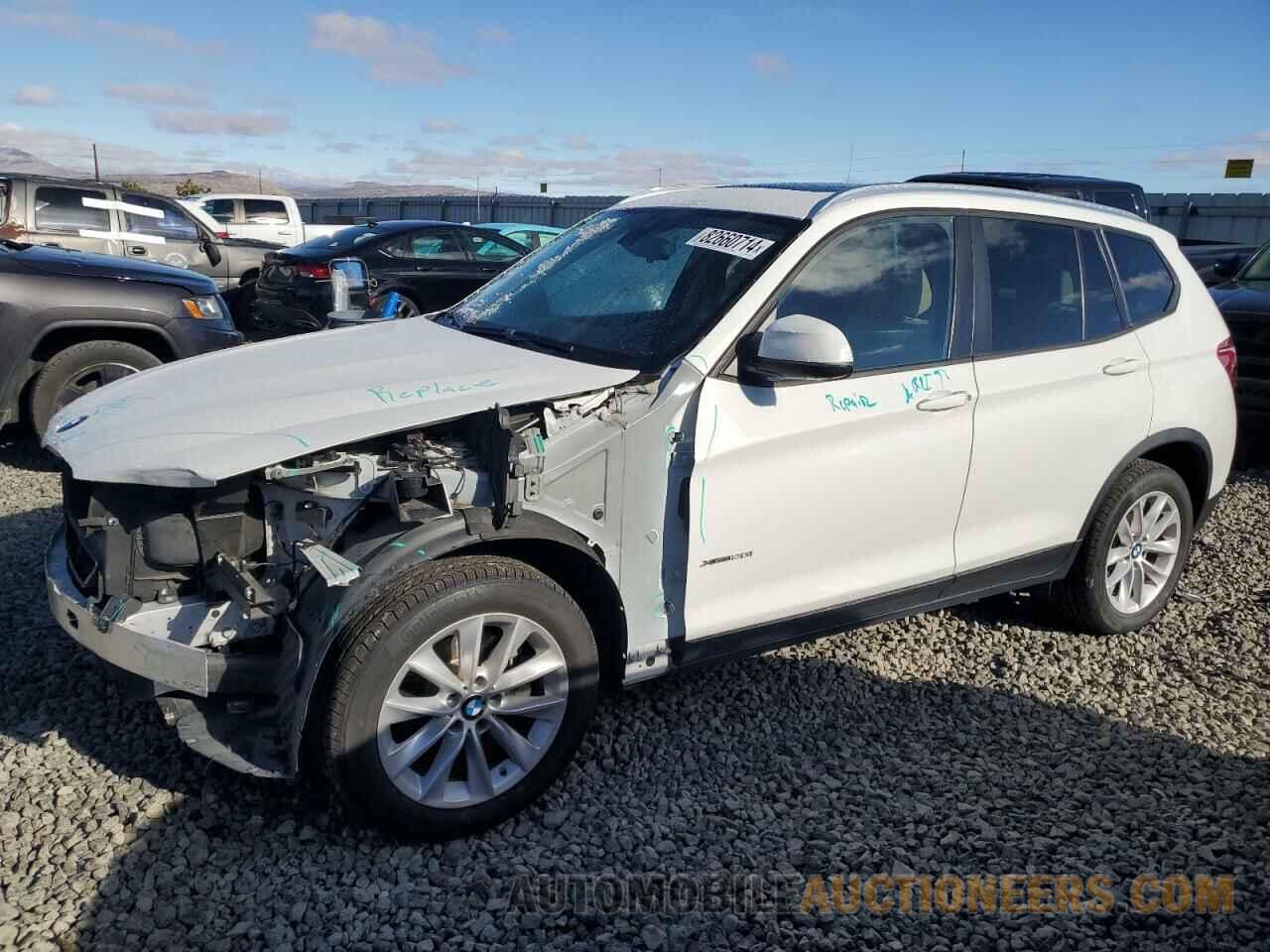 5UXWX9C5XF0D58525 BMW X3 2015