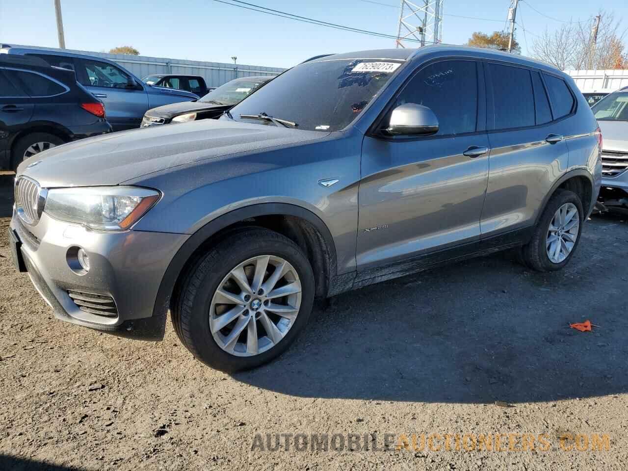 5UXWX9C5XF0D61599 BMW X3 2015