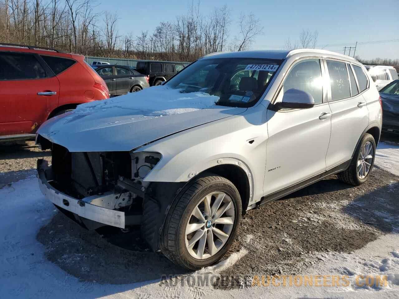 5UXWX9C5XG0D67579 BMW X3 2016