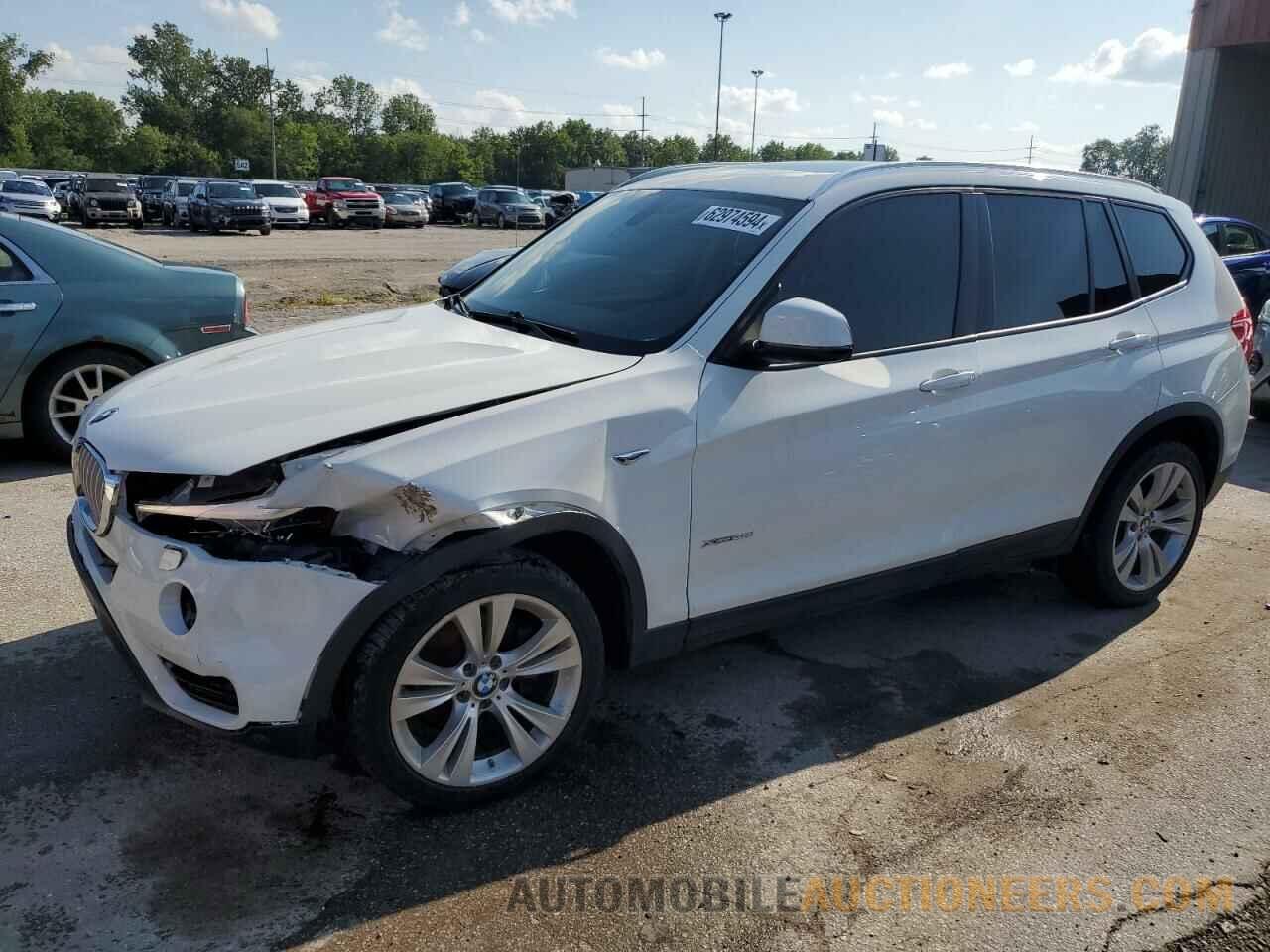 5UXWX9C5XG0D68876 BMW X3 2016