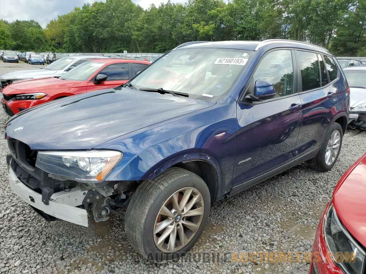 5UXWX9C5XG0D69722 BMW X3 2016