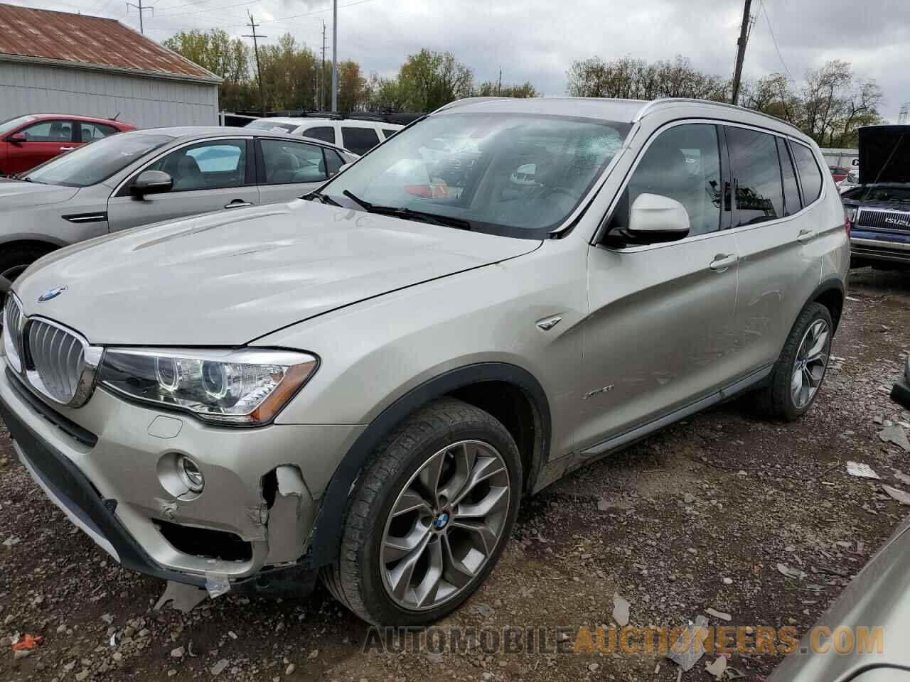 5UXWX9C5XG0D70837 BMW X3 2016