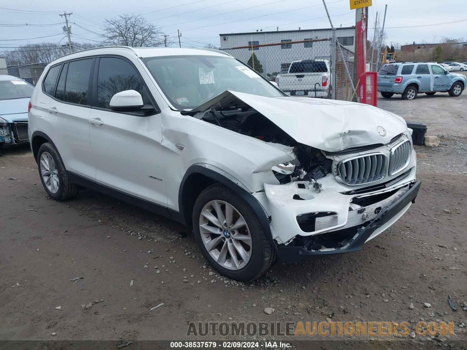 5UXWX9C5XG0D72989 BMW X3 2016