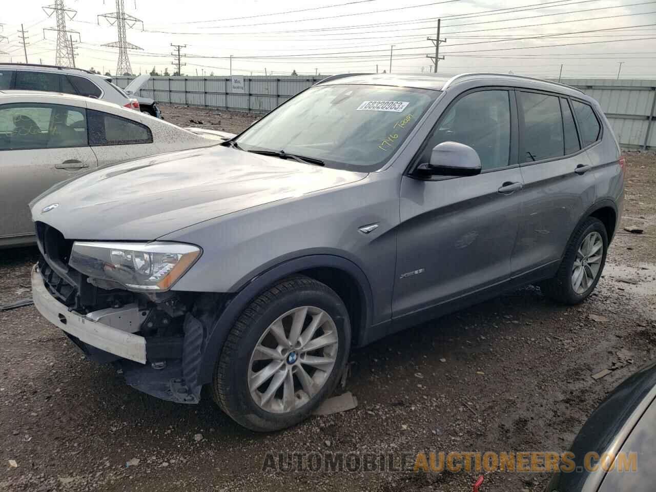 5UXWX9C5XG0D73396 BMW X3 2016