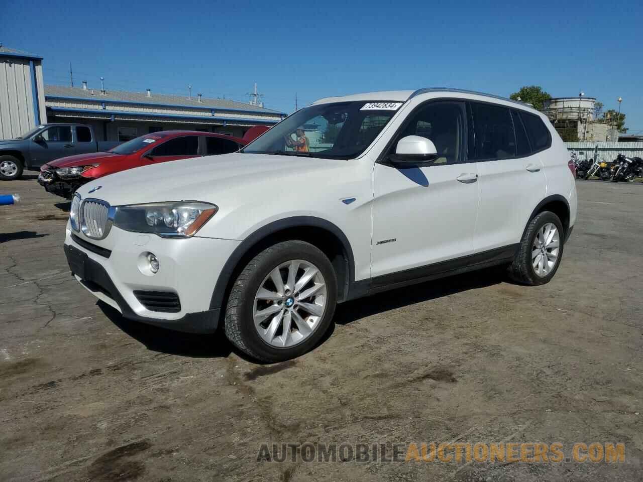 5UXWX9C5XG0D75908 BMW X3 2016